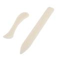 thumbnail image 3 of Bone Folder Tool 2pcs Set Paper Creaser Scoring Folding Tool for Crafts with Large and Small Size for Binding Card Making Origami, 3 of 7