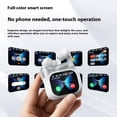 thumbnail image 3 of AI Language Translation Earbuds, LCD Touch Screen Real-Time Translator, 3 of 7