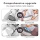thumbnail image 5 of Almohada de embarazo Chilling Home para dormir, color gris, 5 of 8