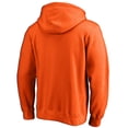 thumbnail image 3 of Men's Fanatics Orange Phoenix Suns Icon Primary Logo Fitted Pullover Hoodie, 3 of 3