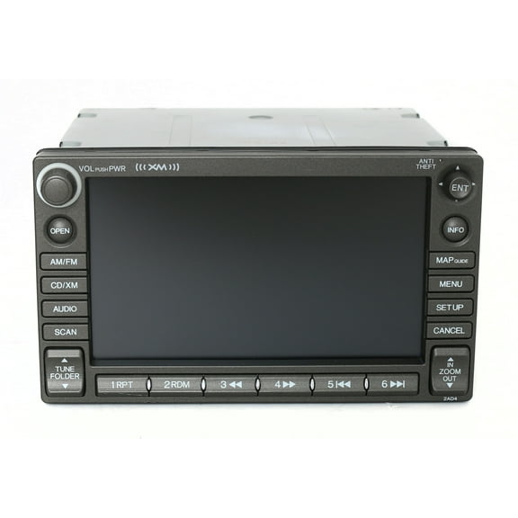 Restored 2007-09 Honda Civic OEM Radio AM FM Navigation 39541-SNA-A320-M1 Face Code 2AD4 (Refurbished)