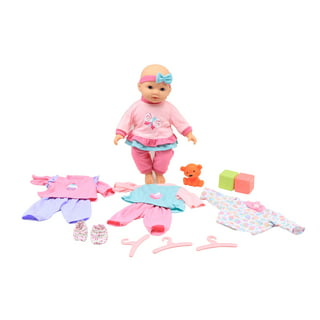 Dream Collection, Baby Starter Set - Lifelike Baby Doll and Accessories for  Realistic Pretend Play, Soft Posable - 12”