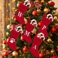 Christmas Decorations Christmas Stockings Small Embroidered Letter christmas-decorations-christmas-stockings-small-embroidered-letter