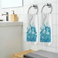 thumbnail image 6 of GZHJMY Octopus Tentacles Curl Towels 100% Cotton Hand Towels for Bathroom 16 x 30 inch, Absorbent Soft & Skin-Friendly, 1 Piece Wash Cloths, 6 of 6