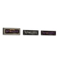 thumbnail image 1 of Set of 3 - Happy Halloween III - Contemporary Fine Art Giclee on Canvas Gallery Wrap - wall décor - Art painting - 18 x 5 Inch - Ready to Hang, 1 of 2