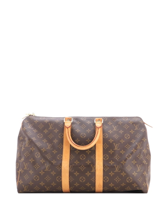 Pre-Owned Keepall Bag Monogram Canvas 45 By Rebag