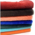 thumbnail image 3 of Short Plush Shaggy Faux Fur Fabric Sewing Fabric Supplies Super Soft and Fluffy Luxuriously Cushy for Craft Supply, Wedding Party Christmas Decoratio(Size:1.6mx1m / (62.99x39.37IN),Color:Orange), 3 of 7