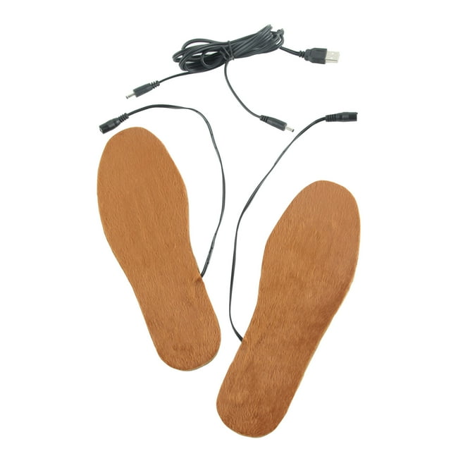 Semelle Intérieure Isolante pour Sports d'Hiver, Confort pour les Pieds, pour Séances par Temps Froid / Insert de Chauffe-Pieds Rechargeable pour Chaleur Prolongée