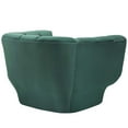 thumbnail image 4 of Modway Entertain Vertical Channel Tufted Performance Velvet Armchair Set of 2 in Green, 4 of 4