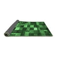 thumbnail image 2 of Ahgly Company Indoor Rectangle Abstract Emerald Green Contemporary Area Rugs, 8' x 10', 2 of 4