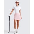 thumbnail image 3 of CRZ YOGA High Waisted Golf Skirts for Women A Line Tennis Athletic Casual Skort with Inner Shorts Pockets, 3 of 4