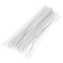 Worgeous Synthetic Material Candle Wicks 100Pcs 5.9X0.08X0.08in