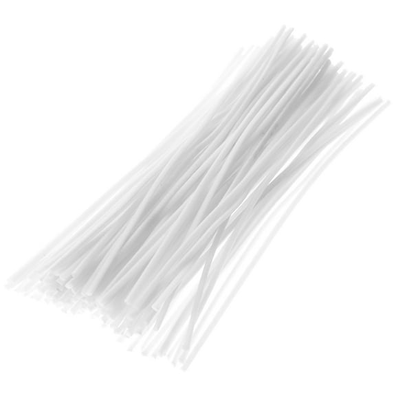 Worgeous Synthetic Material Candle Wicks 100Pcs 5.9X0.08X0.08in