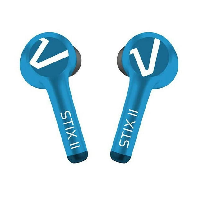 Écouteurs Bluetooth Veho STIX II sans fil véritables - Aqua