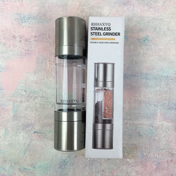 RHHAXYQ Hand-operated spice grinders – Easy Manual Grinding for Pepper, Salt & Herbs – Durable Kitchen Tool