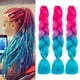 thumbnail image 1 of Extensiones de cabello trenzado Xiaofeng para mujeres, 3 paquetes de 3.53 oz/paquete de 24 pulgadas de alta temperatura Ombre Jumbo pelo trenzado sintético para trenzas de ganchillo torcidas (24 pulga, 1 of 5