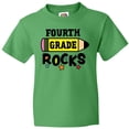 thumbnail image 3 of Inktastic 4th Grade Rocks with Pencil and Stars Youth T-Shirt, 3 of 5