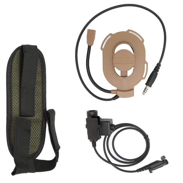 Auriculares para casco militar, HD01 Auriculares militares unilaterales Auriculares Walkie Talkie Auriculares Airsoft Innovación moderna