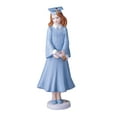 thumbnail image 5 of Enesco Growing Up Girls Brunette Graduate in Blue Gown Porcelain Bisque Figurine 7.3in H, 5 of 6