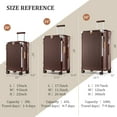 thumbnail image 3 of Joyway Valise Cabine Extensible Rigide 20 Pouces Bagage Cabine Port USB Porte-Gobelet Cadenas TSA Valise, 3 of 7