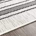 thumbnail image 4 of Surya Eagean EAG-2352 94 x 122" Rectangle Fabric Rug in Black/Off White/Charcoal, 4 of 7