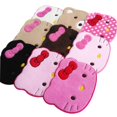 thumbnail image 6 of Cartoon Floor Mat Suede Cat Foot Mat Bathroom Absorbent Mat Children's Floor Mat Rugs for Bedroom  Bath Mat (white ,50x60cm), 6 of 6