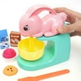 thumbnail image 5 of Zoo Troop: Bunny Mixer -14pc Animal Themed Kitchen Playset, Battery Operated Toy Appliance, Food & Cooking Accessories, Pretend Play, Kids Ages 2+, 5 of 6