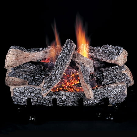 

Rasmussen Chillbuster Evening Embers Vent Free Triple Burner Safety Pilot with Variable Flame Remote Propane 24