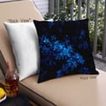 thumbnail image 1 of Ahgly Company Color Focus Blue Coussin Décoratif d'Extérieur, 18 Po X 18 Po, 1 of 6
