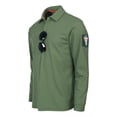 thumbnail image 3 of Playera Polo Hombre Slim Manga Larga Casual Táctico Militar, 3 of 6
