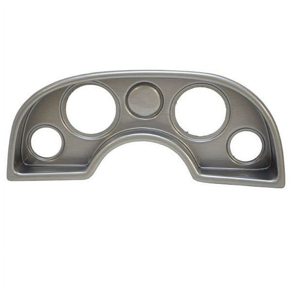 Misty Harbor Boat Blank Gauge Panel 3601-1 | 18 1/4 Inch Silver