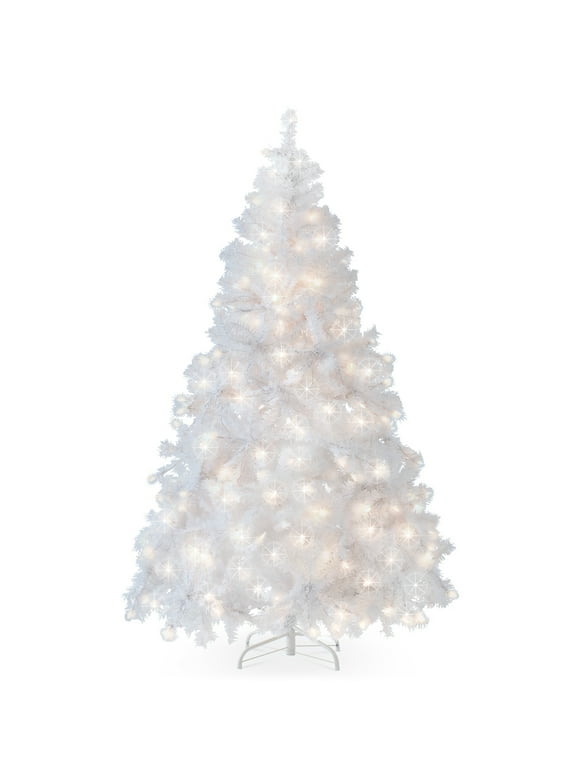 White Christmas Trees