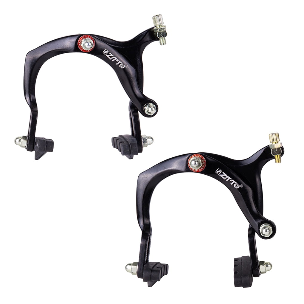 homeholiday 1 Pair Bicycle Brakes Calipers Long Arm Clamp C Shape Brake