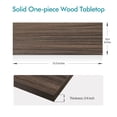 thumbnail image 6 of Kaboon 55x20 inch Universal Table Top, Eucalyptus, 6 of 7