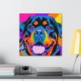 thumbnail image 4 of Fauvist Rottweiler Portrait - Canvas, 4 of 10