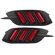 thumbnail image 2 of Lámpara trasera para parachoques, 1 par de luces traseras para automóvil, luces traseras DRL, luces traseras de señal LED, valor excepcional, 2 of 9