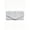 Silver, variant on Women's Satin Evening Clutch Handbag, Silver