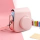 thumbnail image 4 of Funda protectora y bolsa portátil compatible con cámara instantánea Fujifilm Instax Mini 11 con bolsa de accesorios (rosa) Adepaton LL-0636, 4 of 7