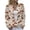 140Beige178, variant on WERYOUNG Halloween Cardigan Sweaters For Women Pumpkin Print Long Sleeve Button Down Sweater Daily Wear Loose Fit Fall Tops For Women,Size L
