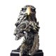 thumbnail image 4 of Estatua del águila,Adorno de escultura de águila decorativo creativo,Estatua de águila Mesa Decoración del hogar Sala de estar,Estatuilla de animales de pájaro para escritorio de oficina Soledad Estatua del águila, 4 of 4