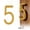 Gold Fonts, variant on Amgo 4.3 Inch Modern House Numbers, 3D Aluminum Address Sign - Weatherproof & Rust-Free, 5 Finishes for Exterior, Clear and Easy to Install for Curb Appeal