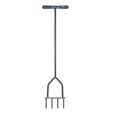 Yard Butler Spike Aerator 4 Heavy Duty Spikes That Loosen Compacted Soil & Penetrate Thatch
