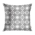 thumbnail image 1 of BOSDECO Eclectic Black and White Abstract Pattern Floral for Italian Pillow Case Pillow Cover 20x20 inch, 1 of 1