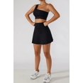 thumbnail image 4 of Omthaka Women's High Waisted Tennis Skirt Athletic Golf Skirt Women Tennis Skorts Side Slit Skater Skorts Skirts for Women, 4 of 6