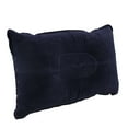 thumbnail image 2 of Oreiller Floqué Double Face Gonflable Portable Pliable pour Camping/voyage/bureau Bleu, 2 of 8