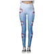 thumbnail image 4 of WILLBEST Leggings de Entrenamiento de Cintura Alta para Mujer, Suaves Y Elásticos, con Estampado Navideño Y Diseño de Bloques de Color, Cómodos Leggings de Fitness. Extra Grande, 4 of 4