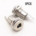 thumbnail image 2 of 5Pcs Dc Power Connector Socket Female Panel Mount Dc5.5*2.1mm, 2 of 3