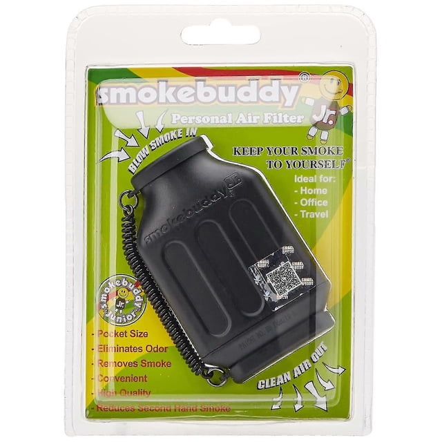 Smokebuddy Smokebuddy Jr Black Personal Air Filter