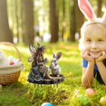 thumbnail image 3 of AYktou Easter Decorations,Easter Gifts,,Garden Stake Easter Decoration Easter Garden Rabbits Decoration Easter Decoration Outdoor Vintage For Outdoor Spring Easter Bunny Outdoor Garden Signs Easter, 3 of 5