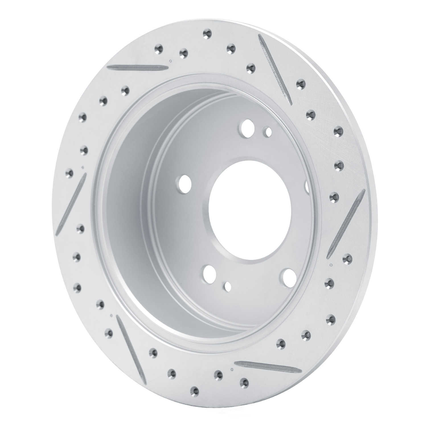 Dynamic Friction Company 830-72038L DFC Geoperformance Rotor - Drilled and Slotted